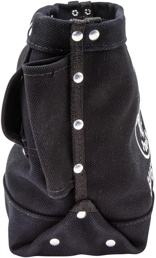 11×9.6×2.1 Inch Flame-Resistant Canvas Bolt Bag with Double Reinforced Bottom