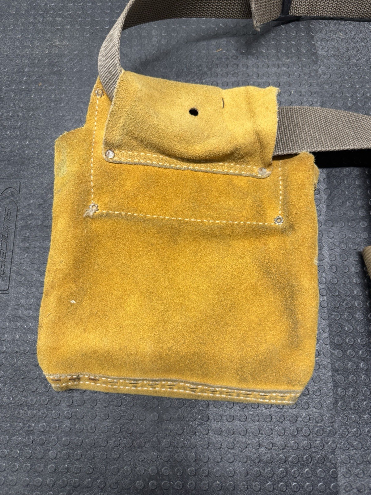 McGuire-Nicholas Leather Tool Belt Brown with Multiple Pouches