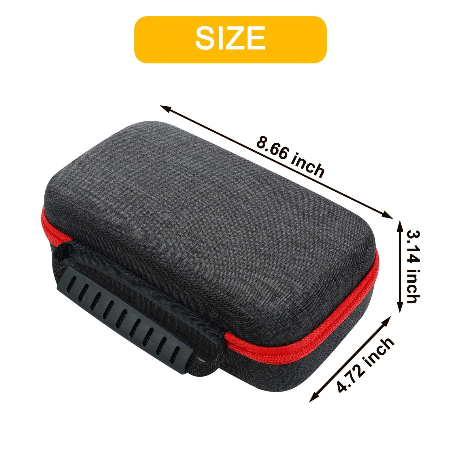 Hard Multimeter Carrying Case with Fluke, Klein, AstroAI, Kaiweets, Aneng, Po…