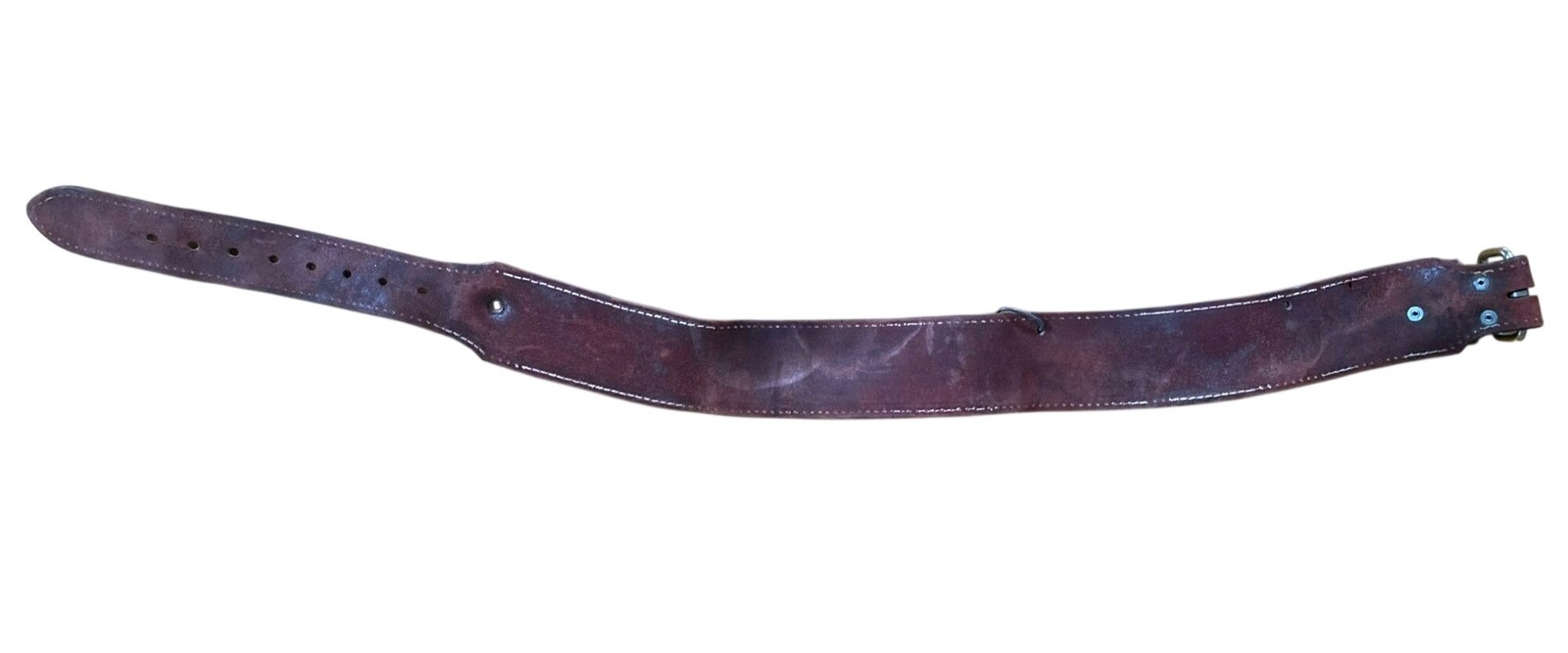 Vintage Occidental Leather 3″ Ranger Work Belt Heavy-Duty Brown Leather 39-32″
