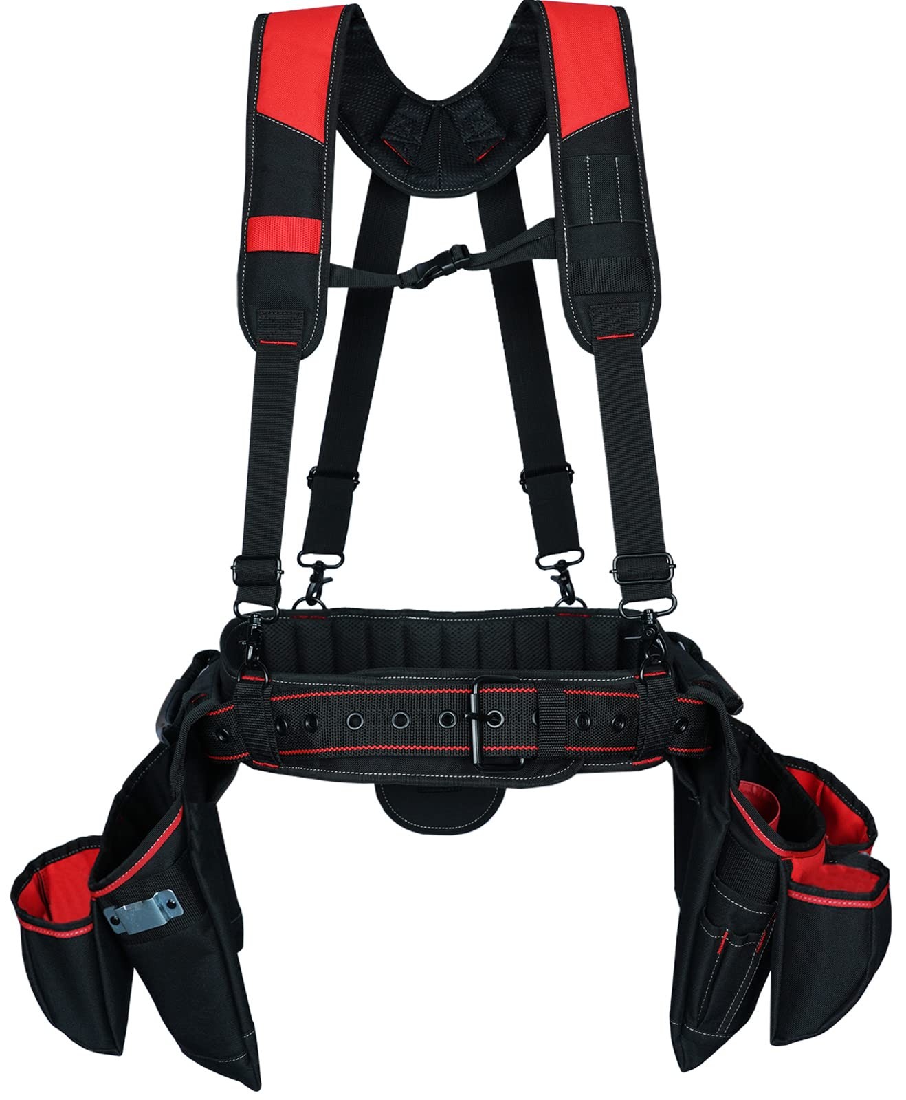 Tool Belt With Suspenders Pro Framer Belt/suspenders Combo Apronremovable Pouch