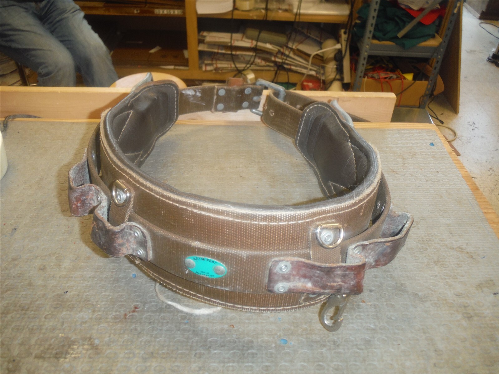 Bashlin Linesman belt 1511n size D26 good cond. Belt only No pole strap * BW9