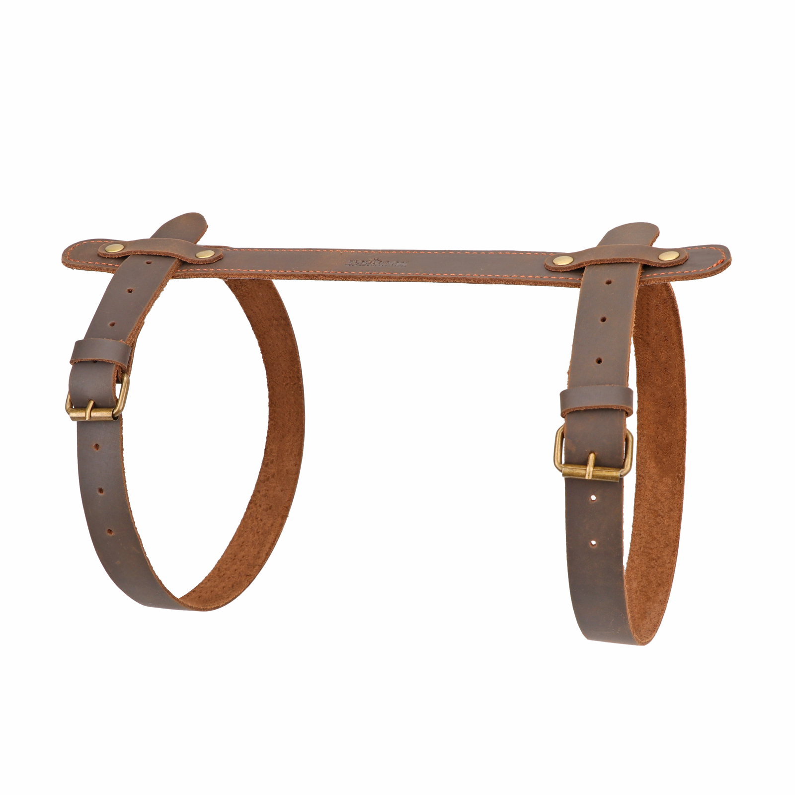 Leather Picnic/Motorcycle Blanket Carry Handle Belt Bedroll Strap Adjust