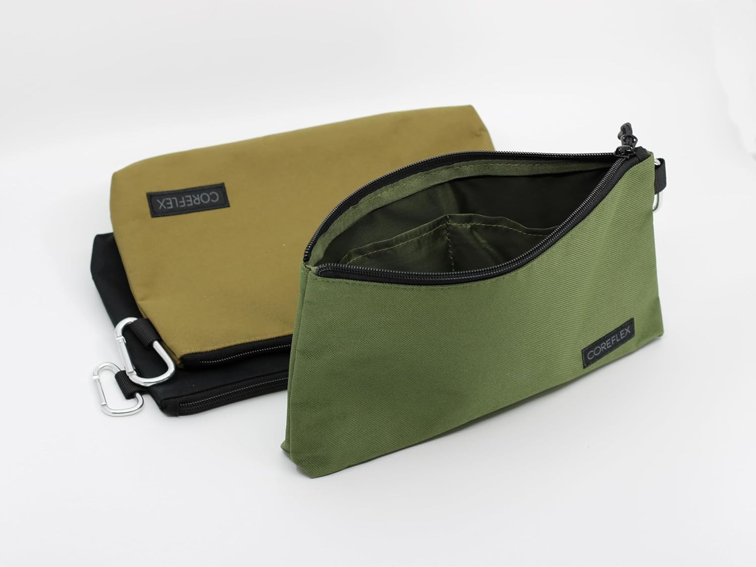 Durable YKK Zipper Tool Pouch, 10inch Flat Bottom Multipurpose Bag (3 Pack)