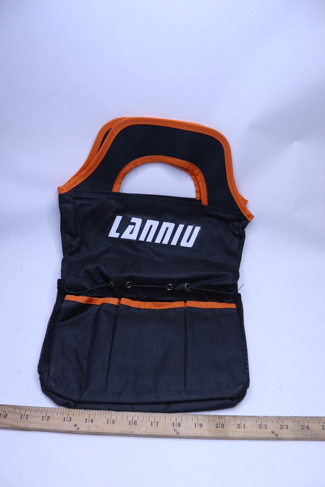 Lanniu Gardening Tool Set Storage Tote Bag Black – BAG ONLY