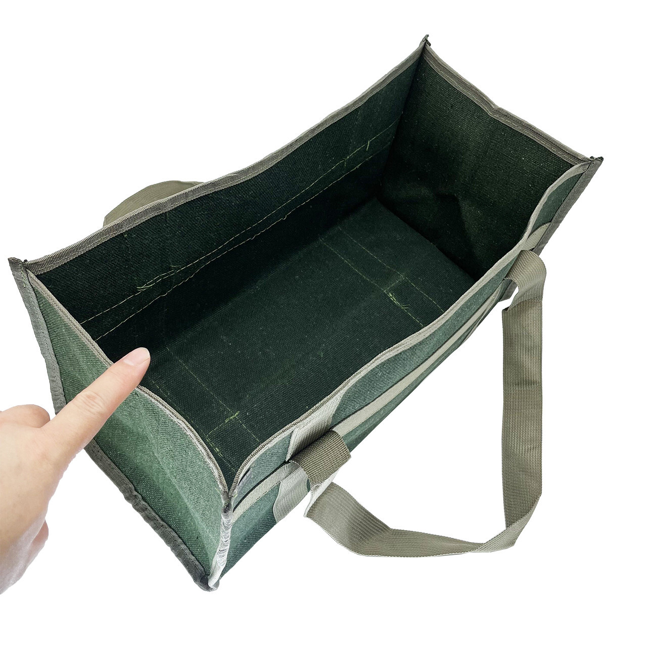 17inch Multi-Purpose Open Tote Tool Bag large space Heavy Duty 16.93×7.87×8.27in