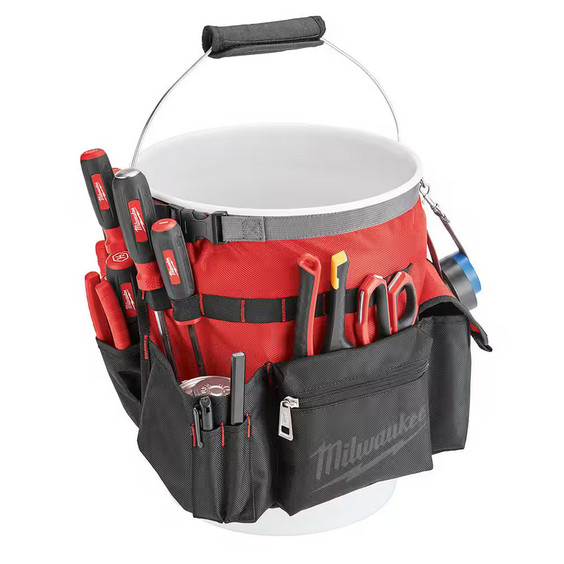 10″ Bucket Tool Organizer Bag Heavy Duty Storage for Tools & Gear
