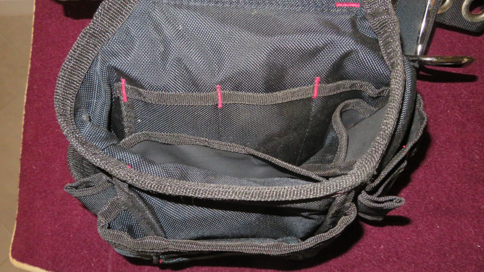 Husky Large 2 Bag 12-Pocket Contractor Tool Belt with plenty of storage & more