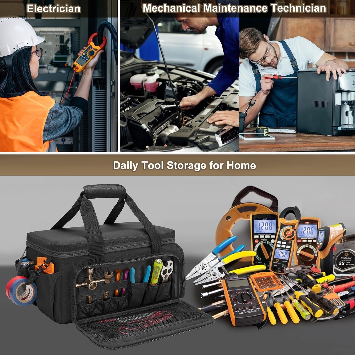 Professional Tool Bag for Carpenters