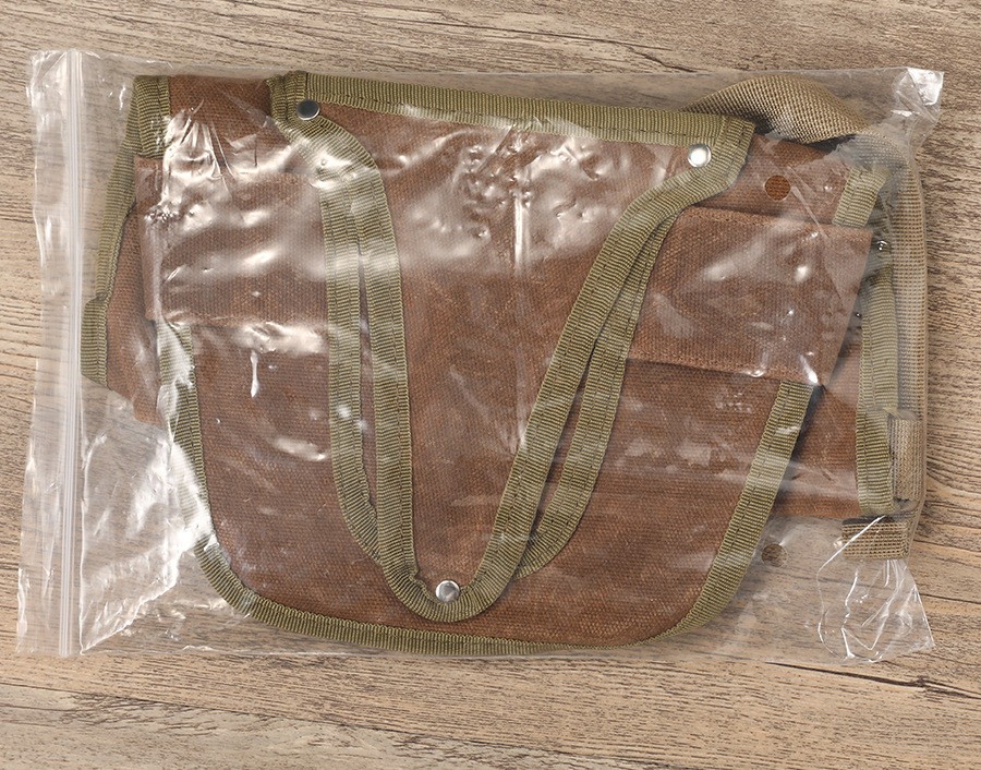 Canvas Weeding Tool Bag Wear-Resistant Storage Bag Waist Hanging Electrician Bag
