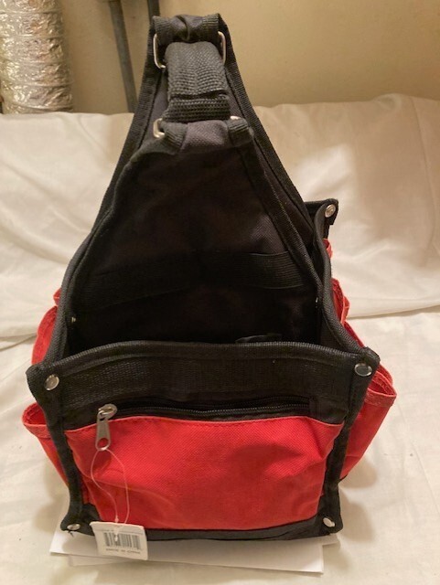 NEW (OPEN BOX) NYLON 20+ POCKET MULTI TOOL CARRIER / TOOL BAG WITH STRAP