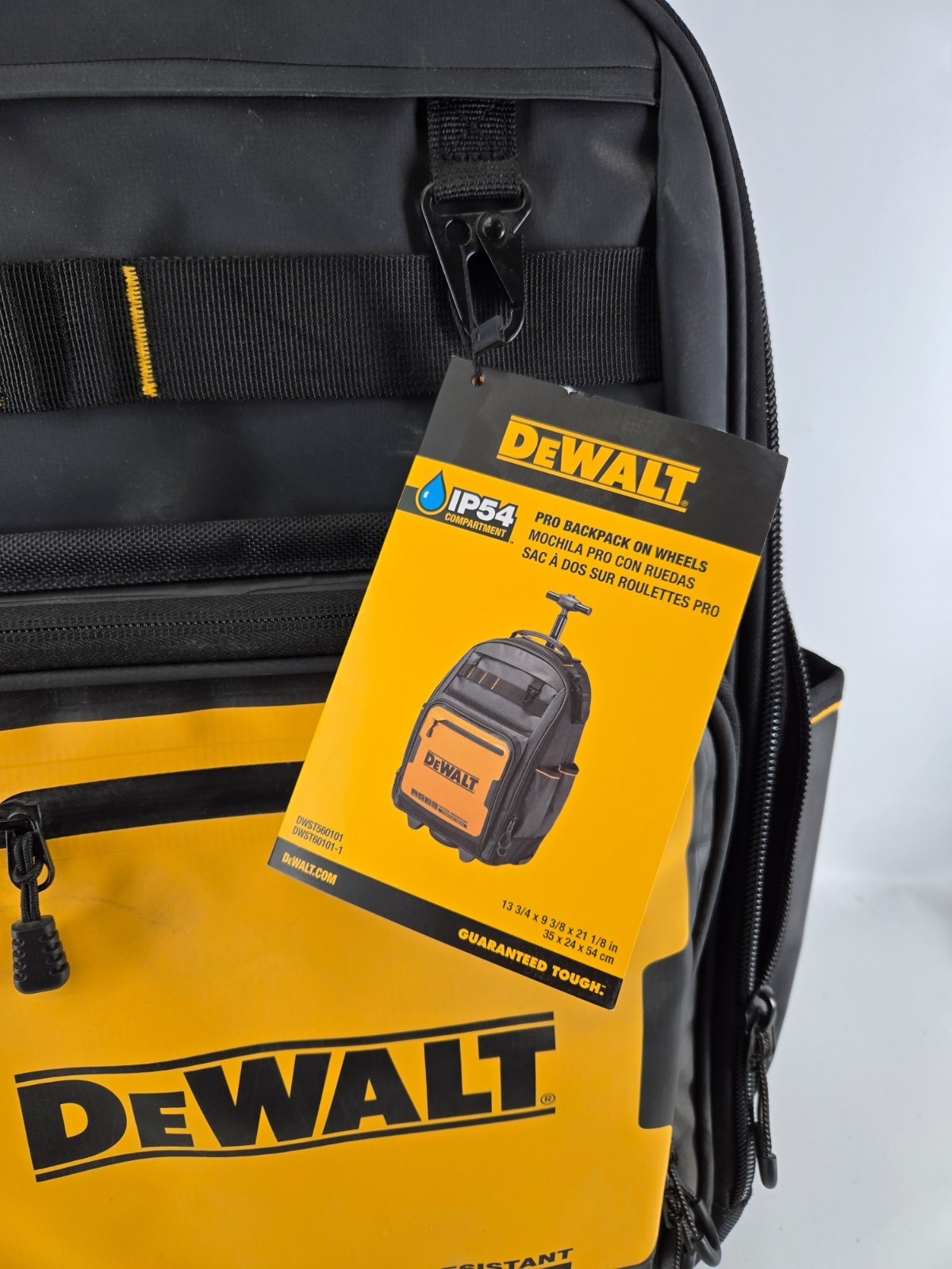 DEWALT PRO Backpack on Wheels DWST60101
