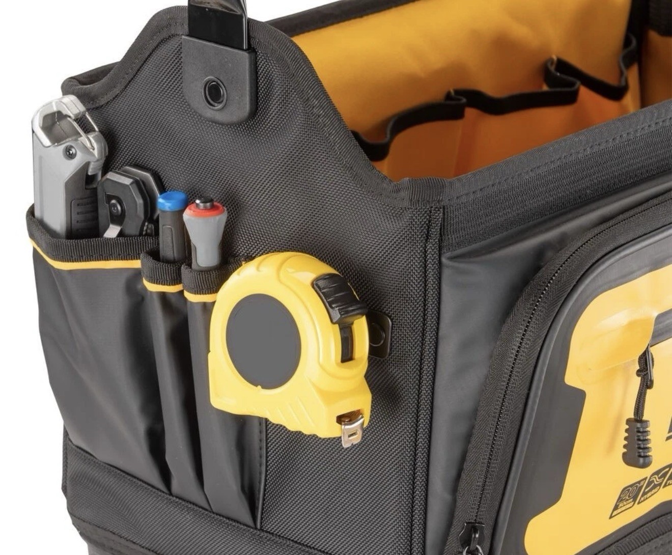 Dewalt 20″ Pro Tool Tote 36 Pocket & Loop Waterproof Bag DWST560106 DWST560106-1