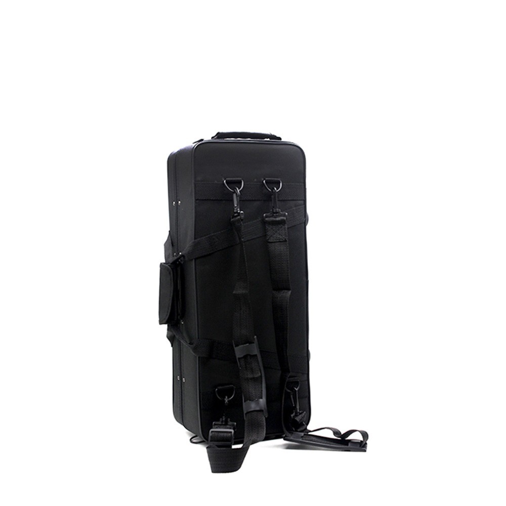 B-size Oxford Cloth Box with Straps for Instruments Black 20.86 x 9.06 x 5.91″