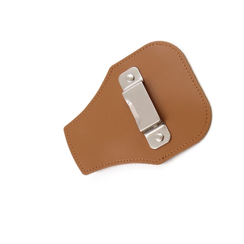 Universal Leather Tape Measure Holder Sheath Pouch Fits 5m 7.5m 10m Belt Clip