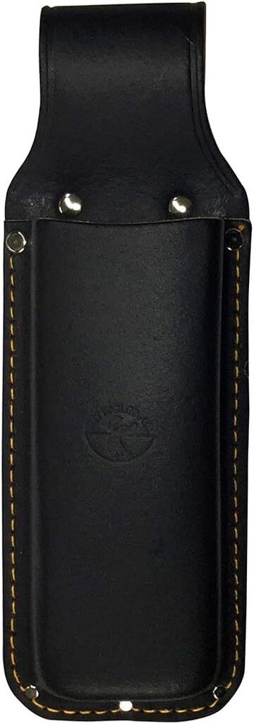 B-STAFF Black leather insert saw case TC-413