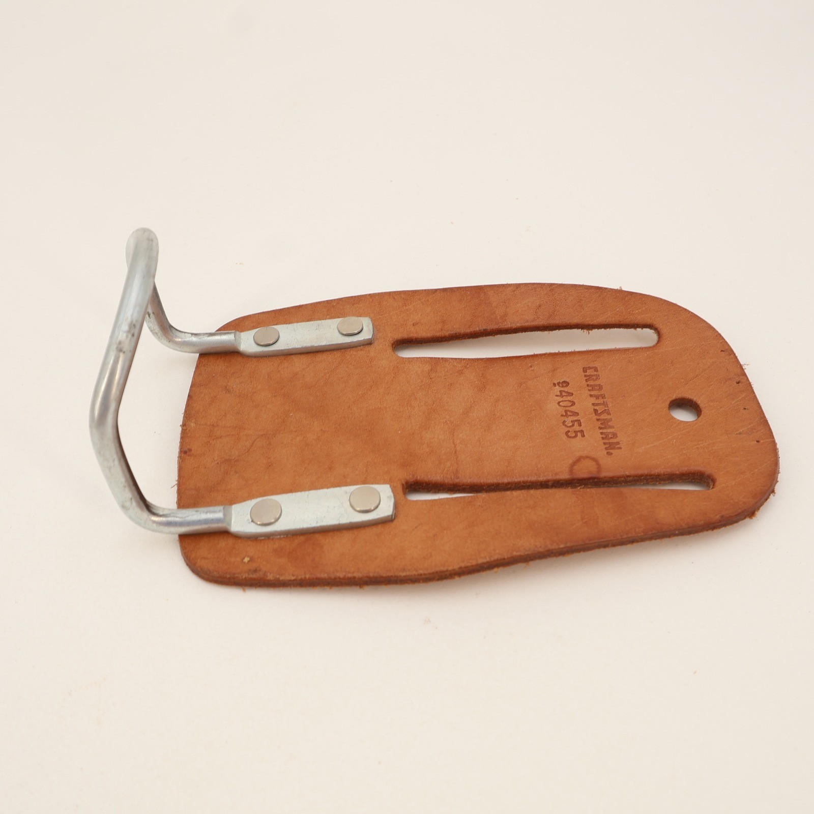 Craftsman 940455 Leather Hammer Loop Tool Belt Holder Brown Made in Mexico