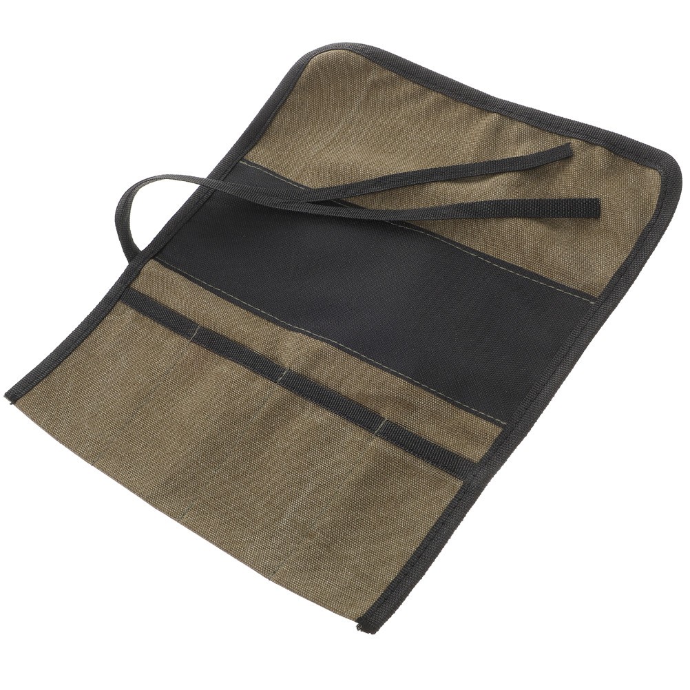 3 Count Canvas Tool Roll up Bag Multi Functional Rollup Bags for Men