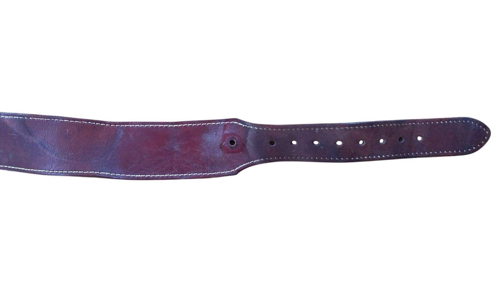 Vintage Occidental Leather 3″ Ranger Work Belt Heavy-Duty Brown Leather 39-32″