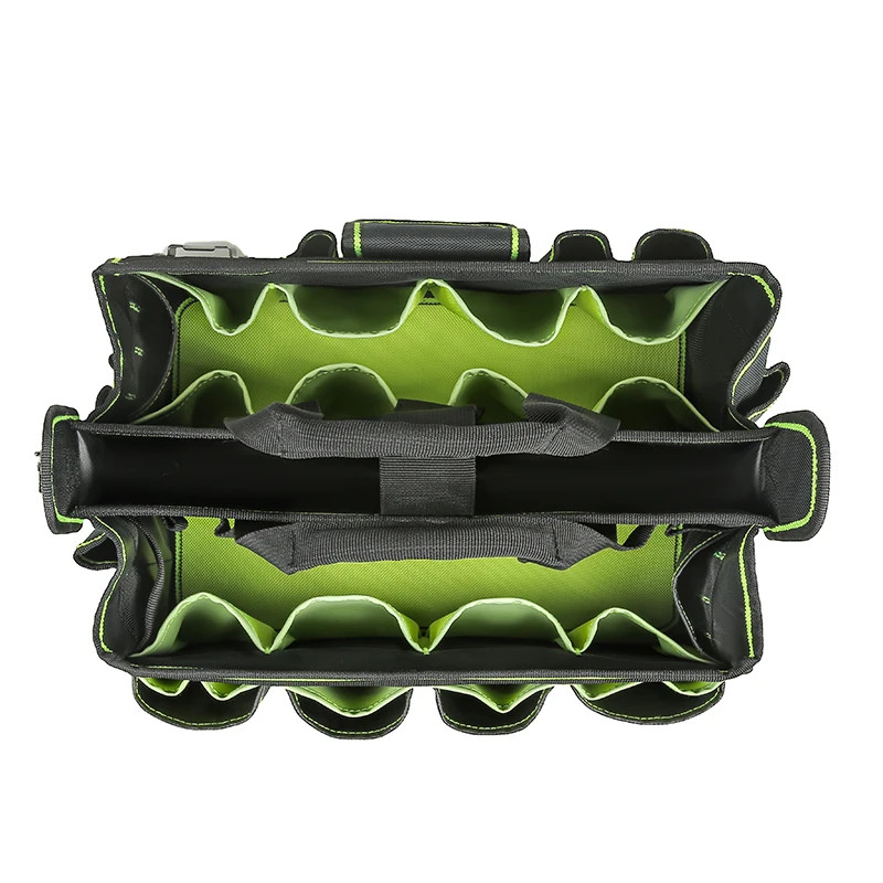 80-Pocket Tool Tote Bag – Electrician & HVAC Organizer Tool Caddy