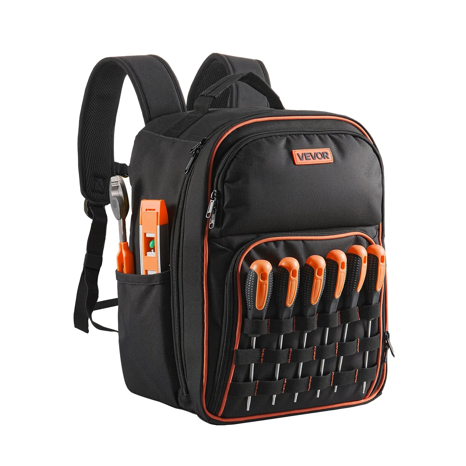 Tool Backpack 49 Pockets Heavy-duty Tools Storage Organizer Work Bags