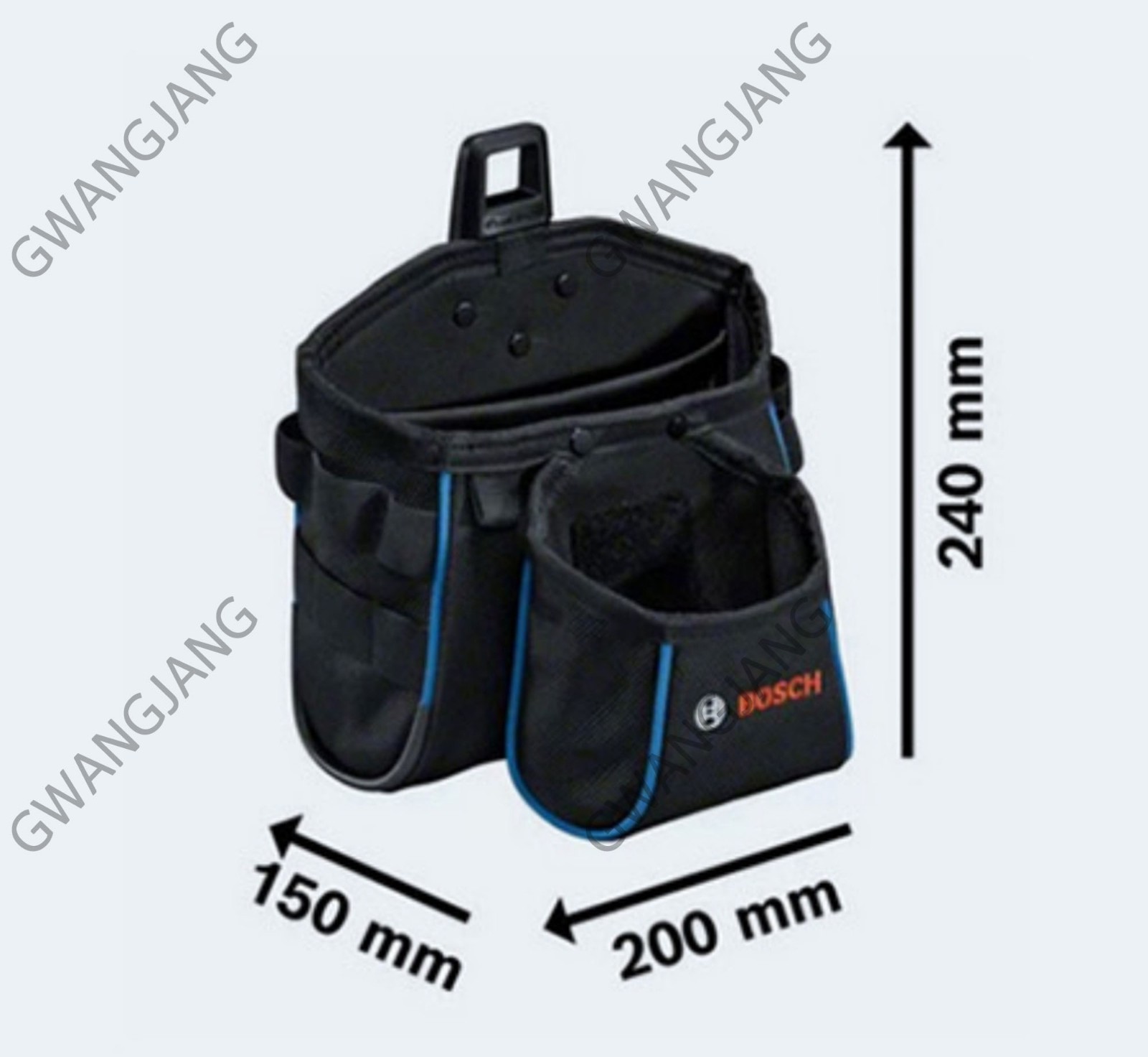 Bosch Tool Belt 93 Kit Set Authentic NEW Work DIY Easy Hand Durable 1600A0265P