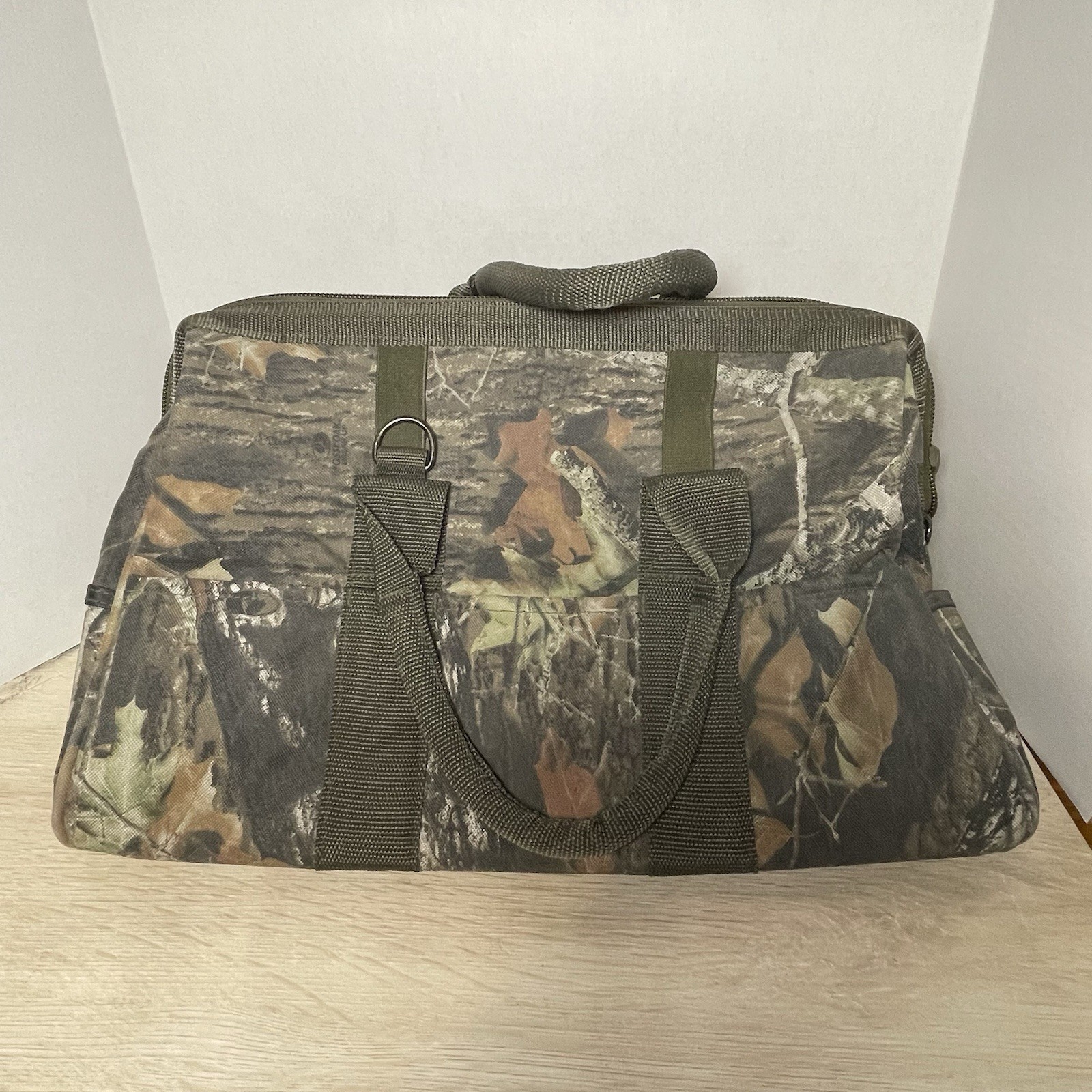 VTG Gerber Wide Mouth Tool Gear Bag Camo Utility Canvas Heavy Duty Multi Pocket