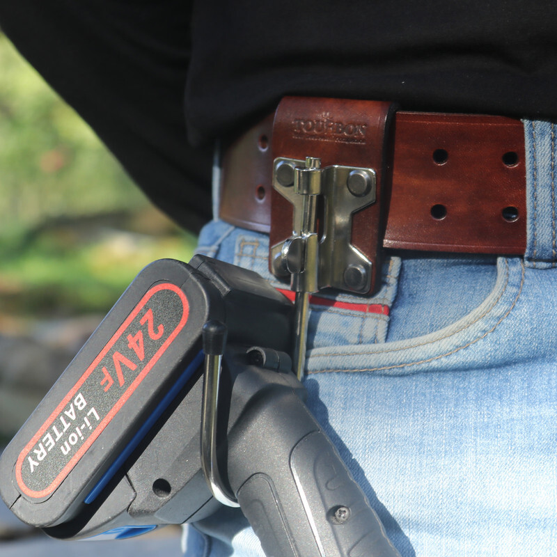 TOURBON 2 Packs Wire/Power Drill/Saws Carry Belt Holster J Hook US-Special offer