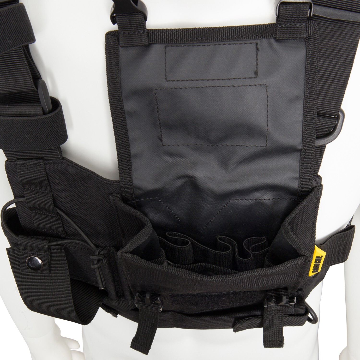 Radio Harness Vest – Pro Fit, Breathable Mesh, Reflective Straps, Secure Pouch