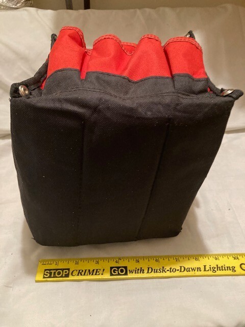 NEW (OPEN BOX) NYLON 20+ POCKET MULTI TOOL CARRIER / TOOL BAG WITH STRAP