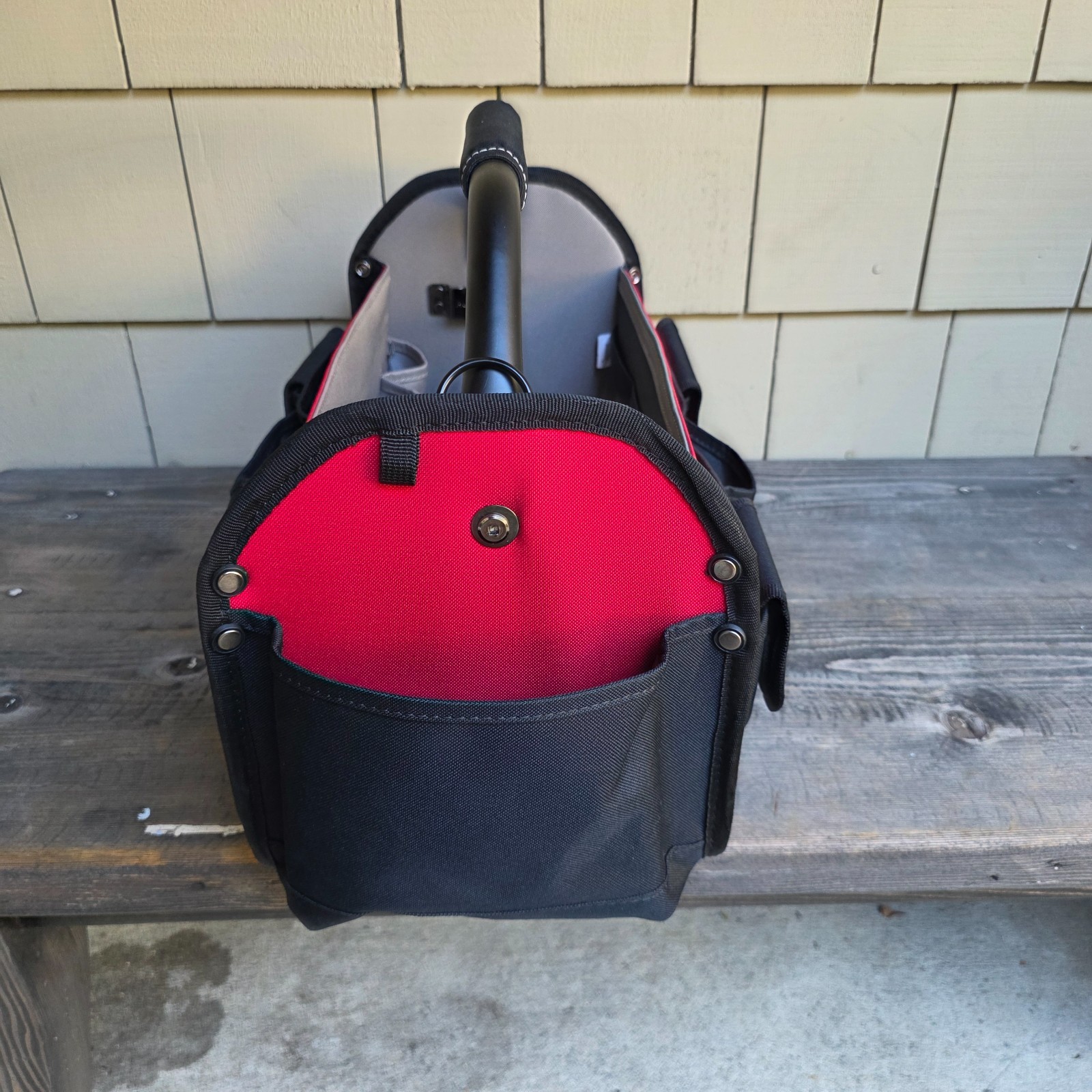 Husky 17in 18 Pocket Open Top Tool Bag