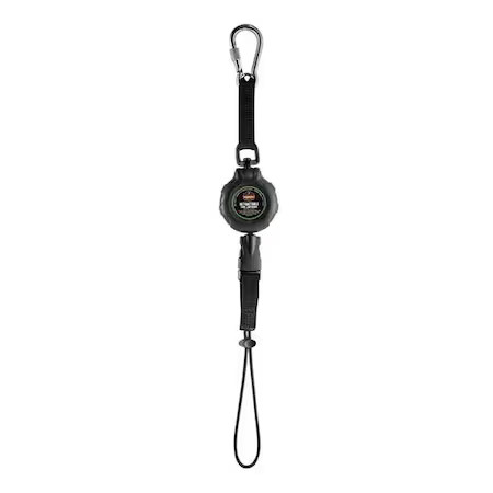 Ergodyne 3001 Retractable Tool Lanyard, 2 Lb