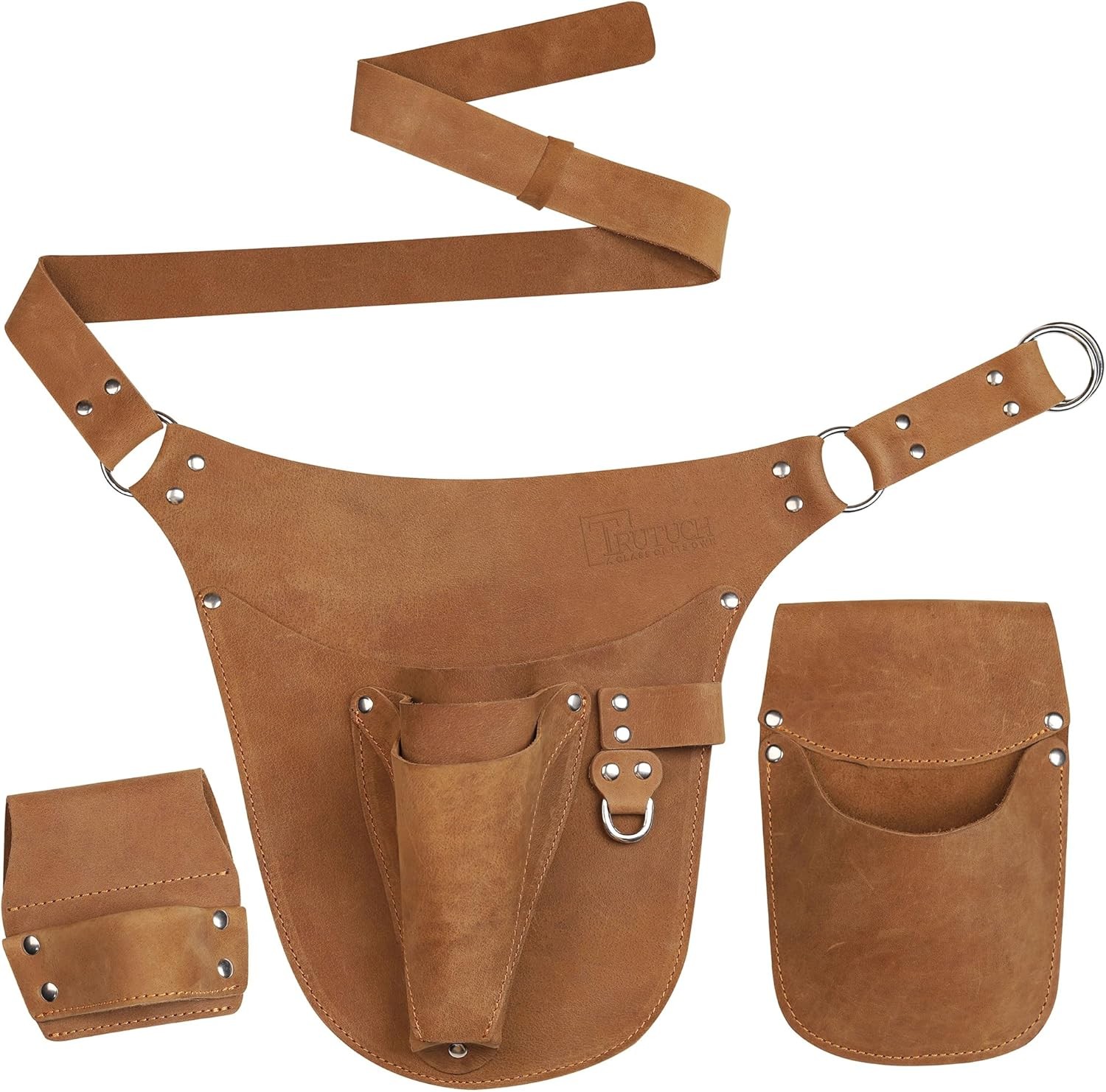 Gardener Tool Belt Pouch Leather Holster Organizer