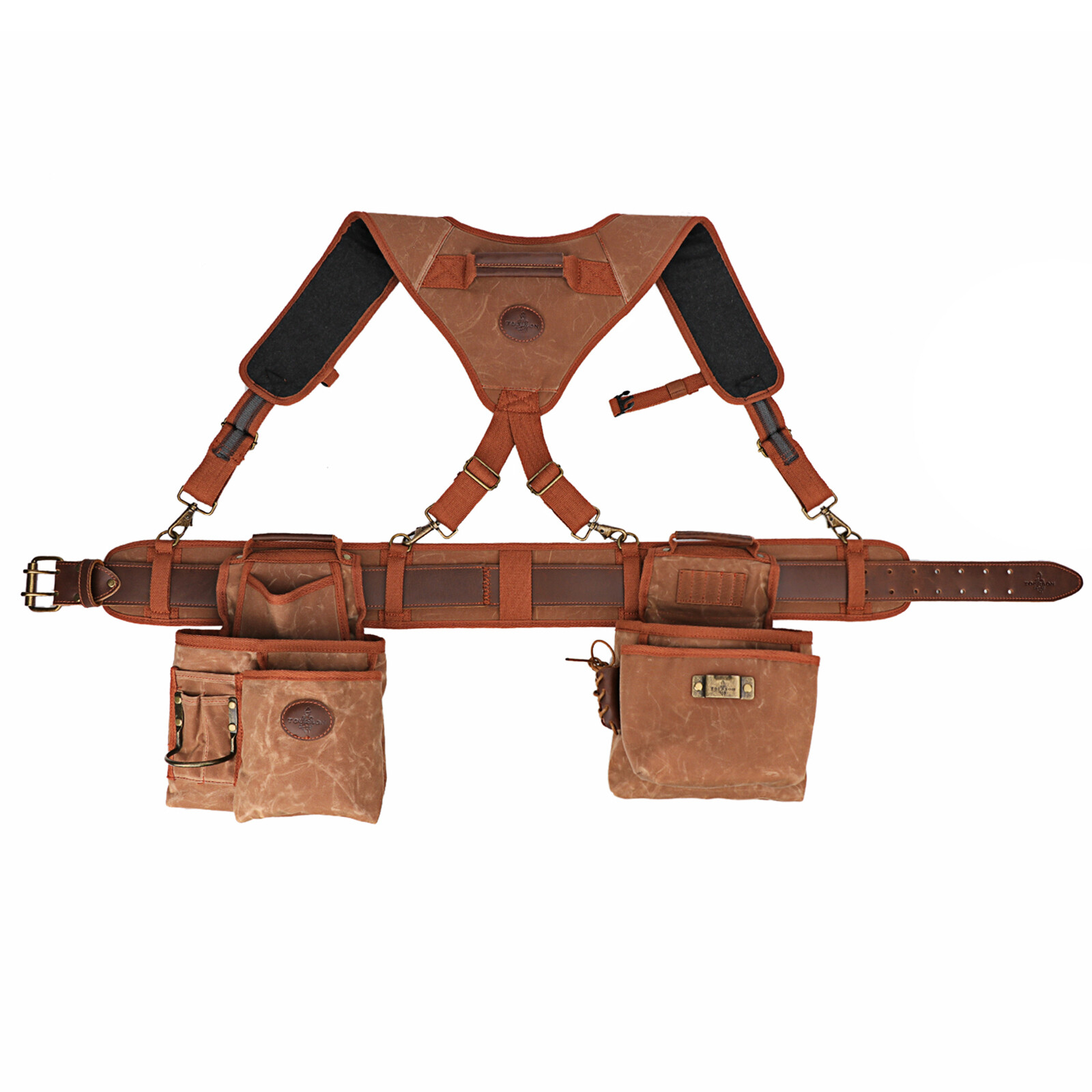 Electrician/Carpenter/Framer Tool Construction Bag Suspender Rig Beltbag