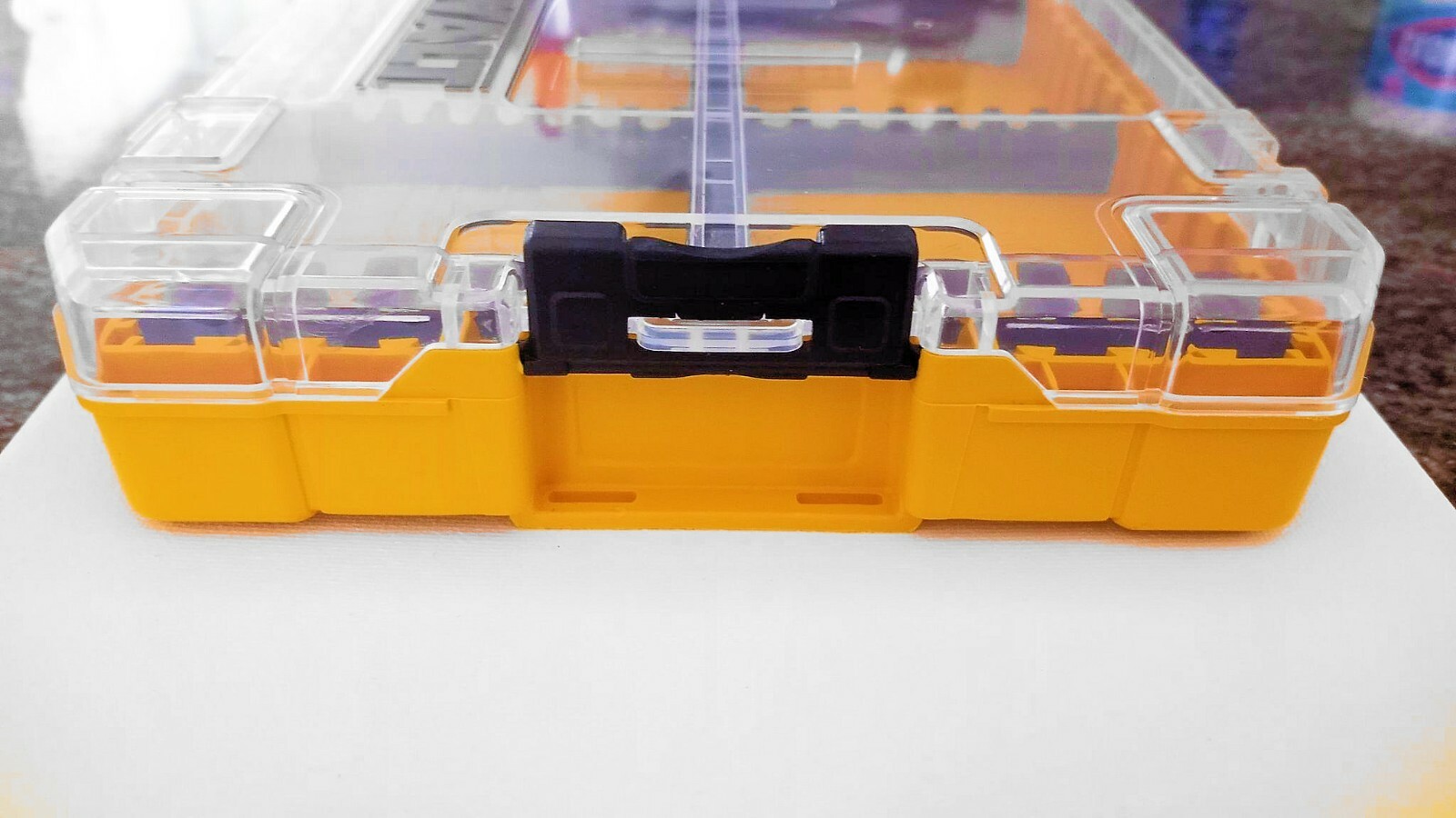 DEWALT Tool Box, Tough Case, Medium, Case Only (DWAN2190) with Bit holders