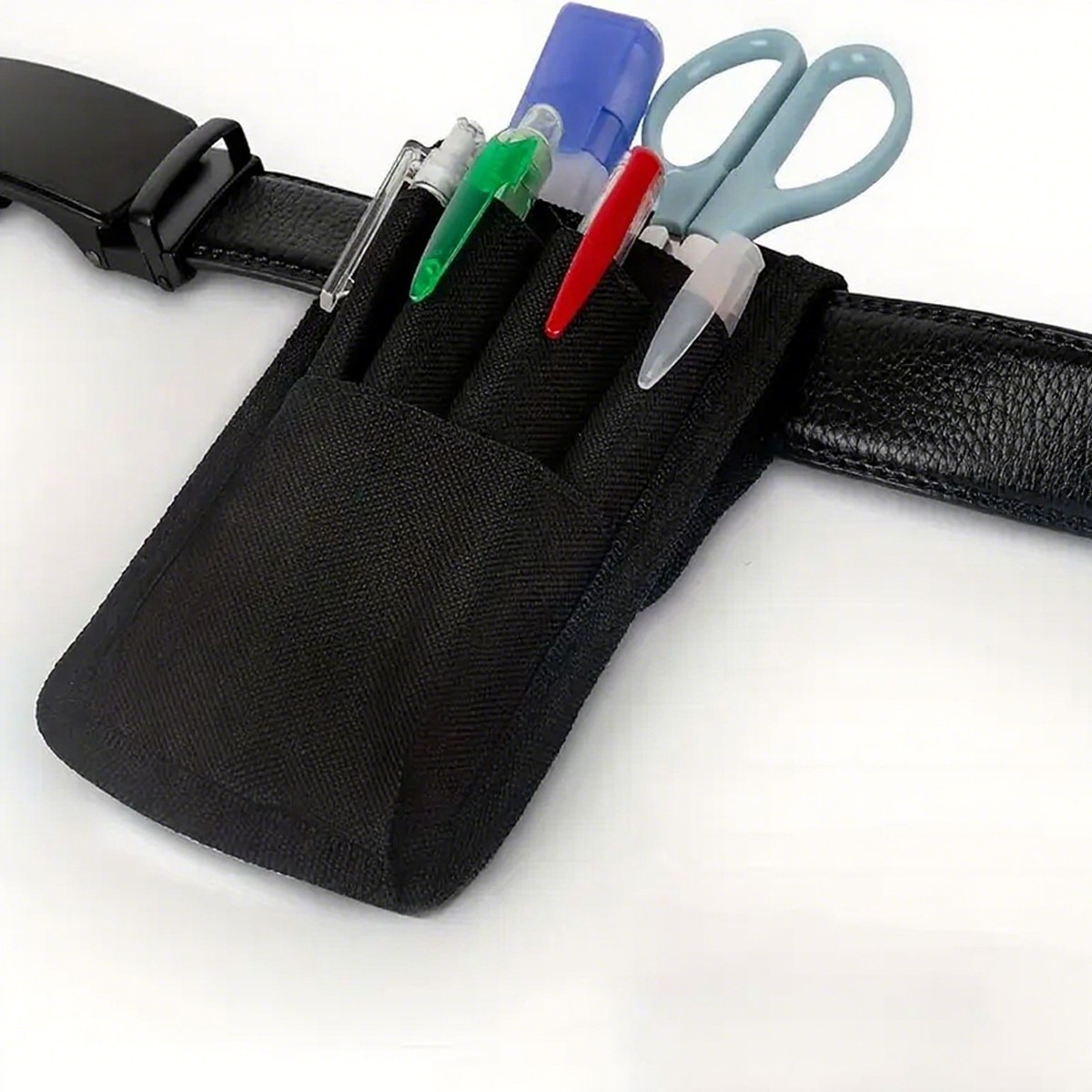 2x Tool Belt Pouch Small Lightweight Compact Tool Holder Nylon Organizer Pocket