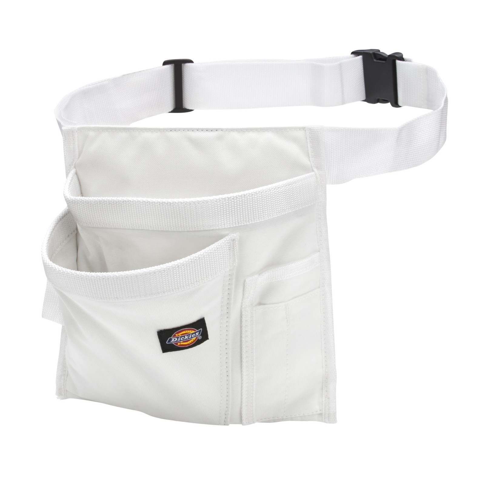 Apron Painter Work Belt 5 Pocket Tool Brush Pouch White Dickies 57049