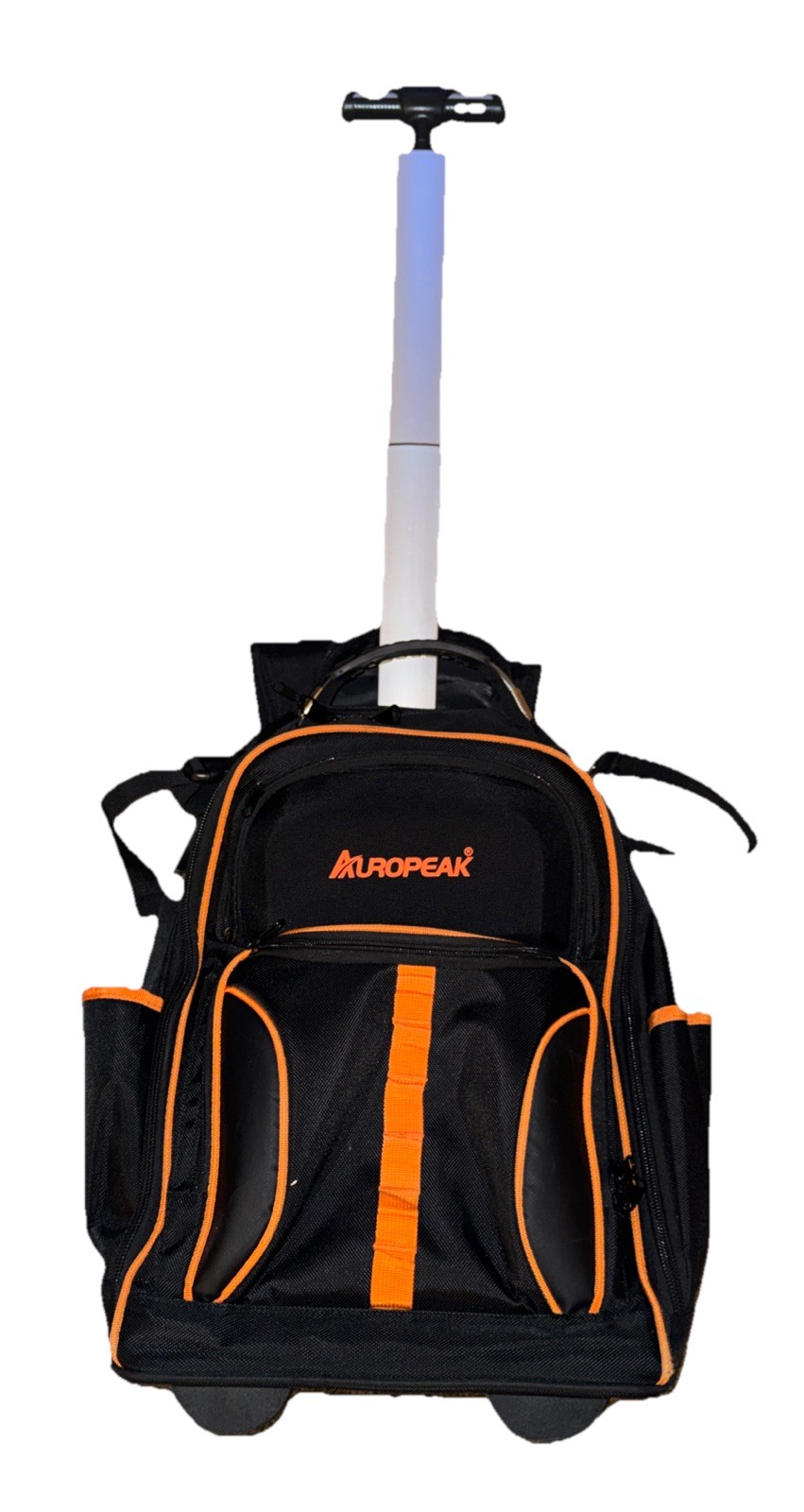 VEVOR Rolling Tool Backpack 72 Pockets Heavy Duty Roller Tool Bag on Wheels