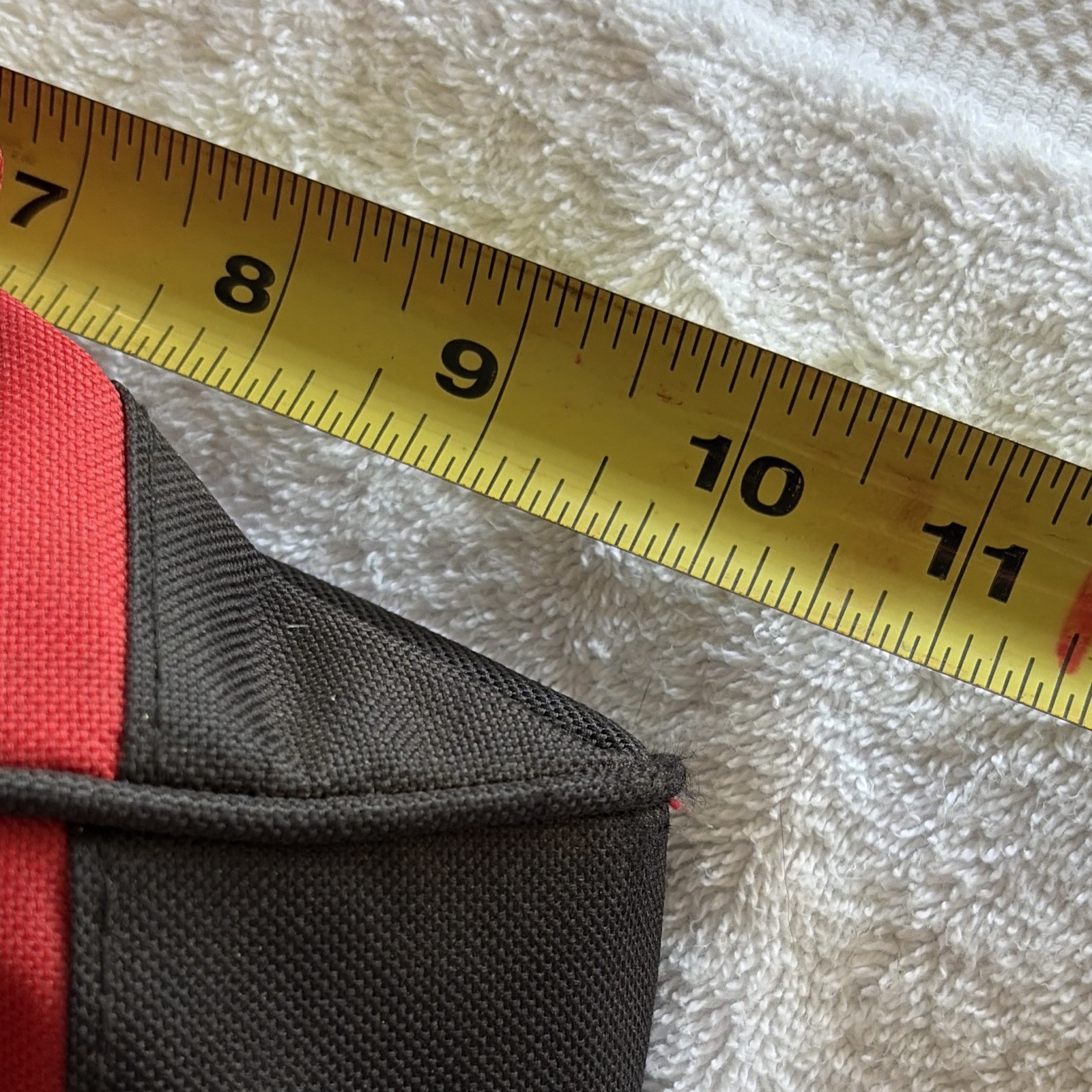 Milwaukee Red/Black Fabric Zipper Tool Bag Carry