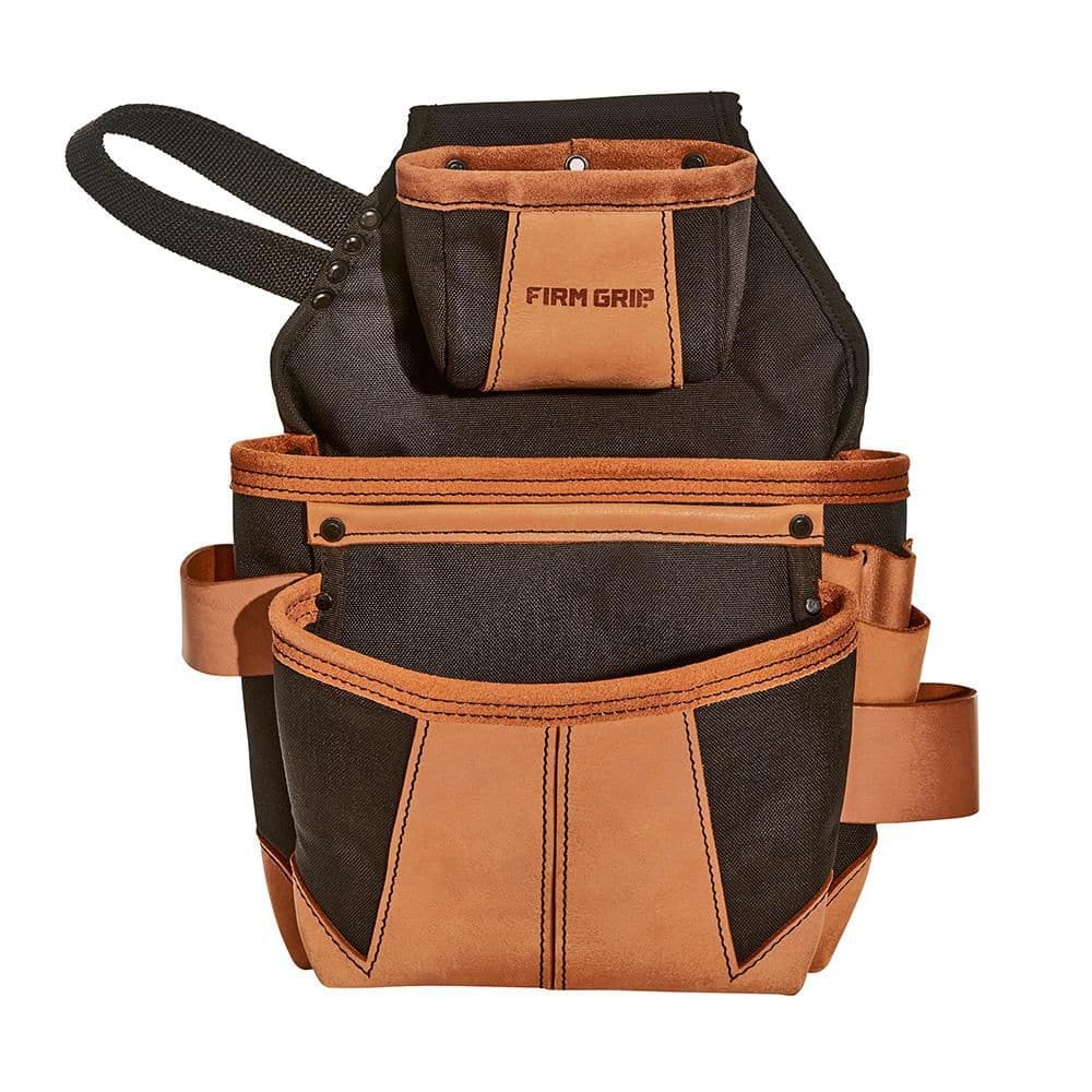 FIRM GRIP Build-A-Rig Hybrid Leather/Nylon Framer Tool Pouch