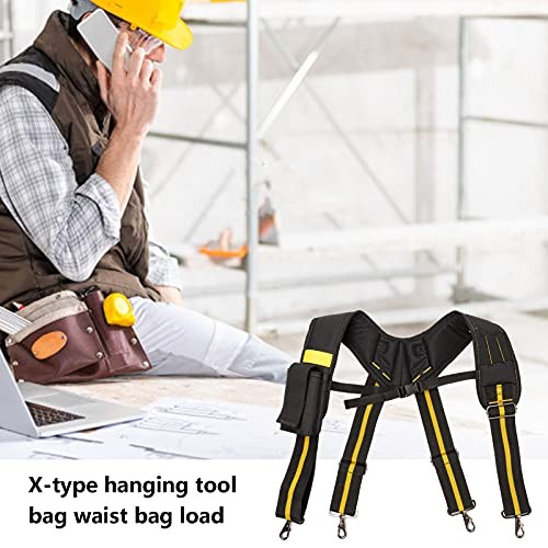 Tool Belt Suspenders Construction Bag Suspenders Padded Work belt Suspenders