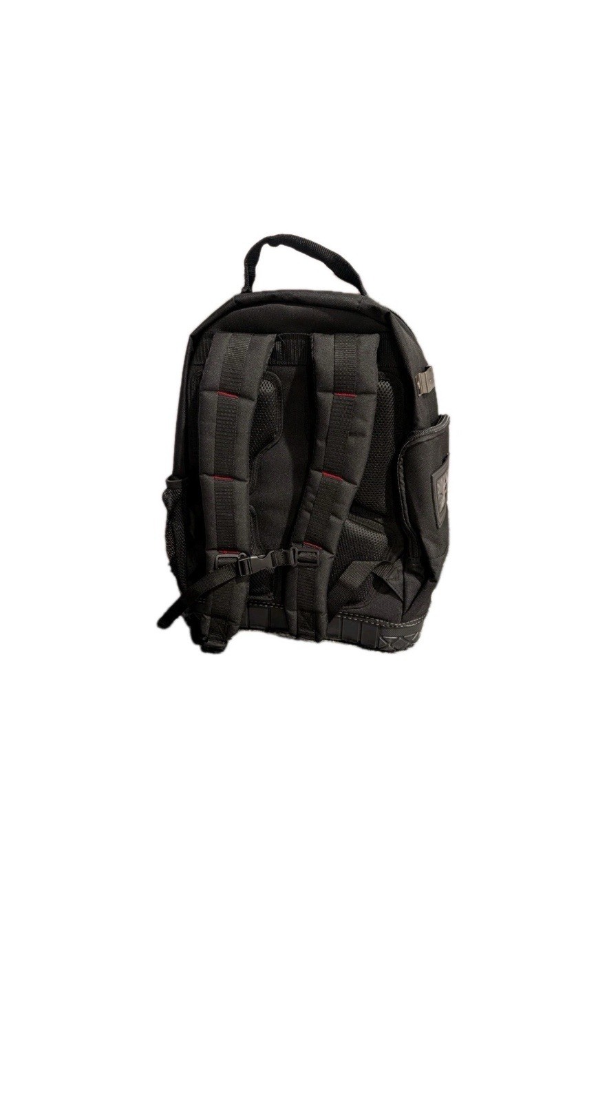Husky 16 in. Tool Backpack Heavy Duty Rubber Bottom Storage Bag H-68003