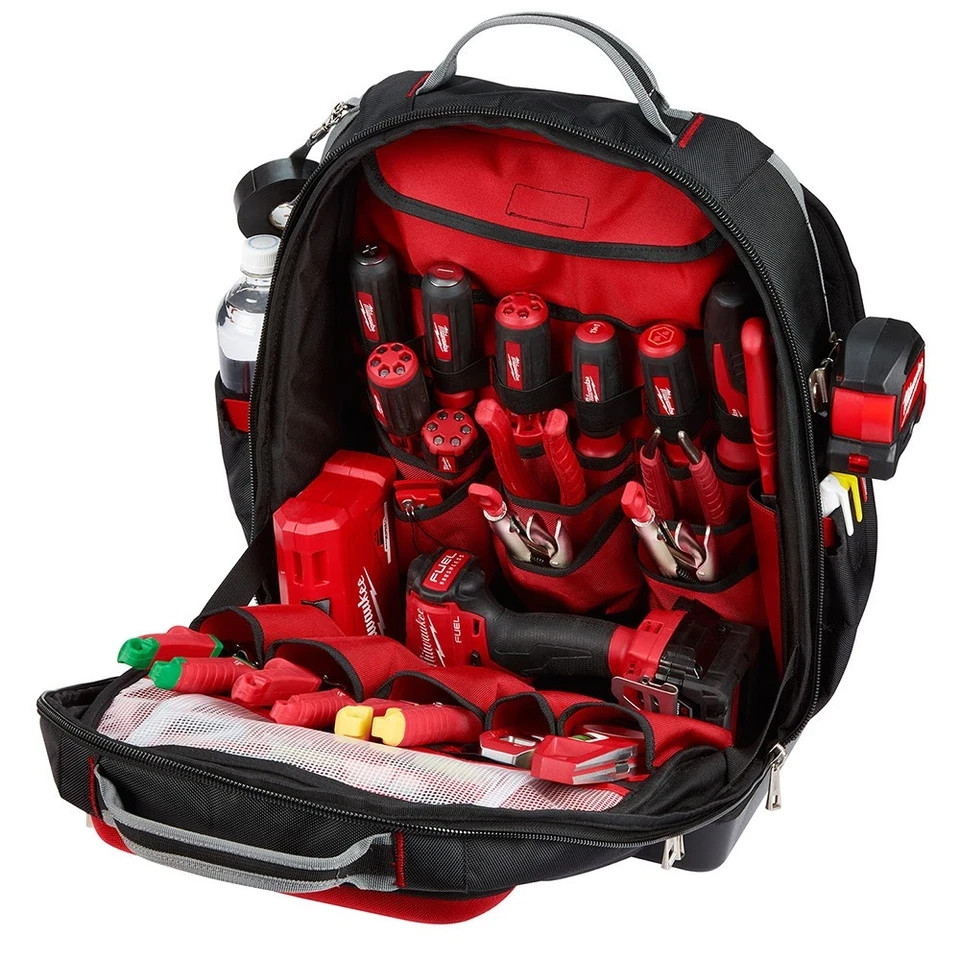 Milwaukee 15″ Ultimate Jobsite Tool Backpack | Heavy Duty, Work Gear Bag