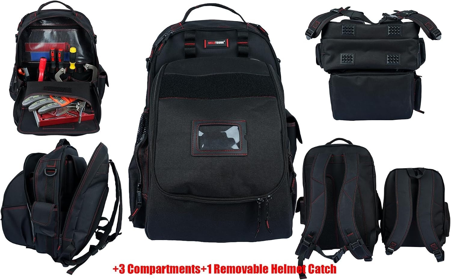 Durable Welding Tool Backpack – Military Grade with Padded Laptop Compartment