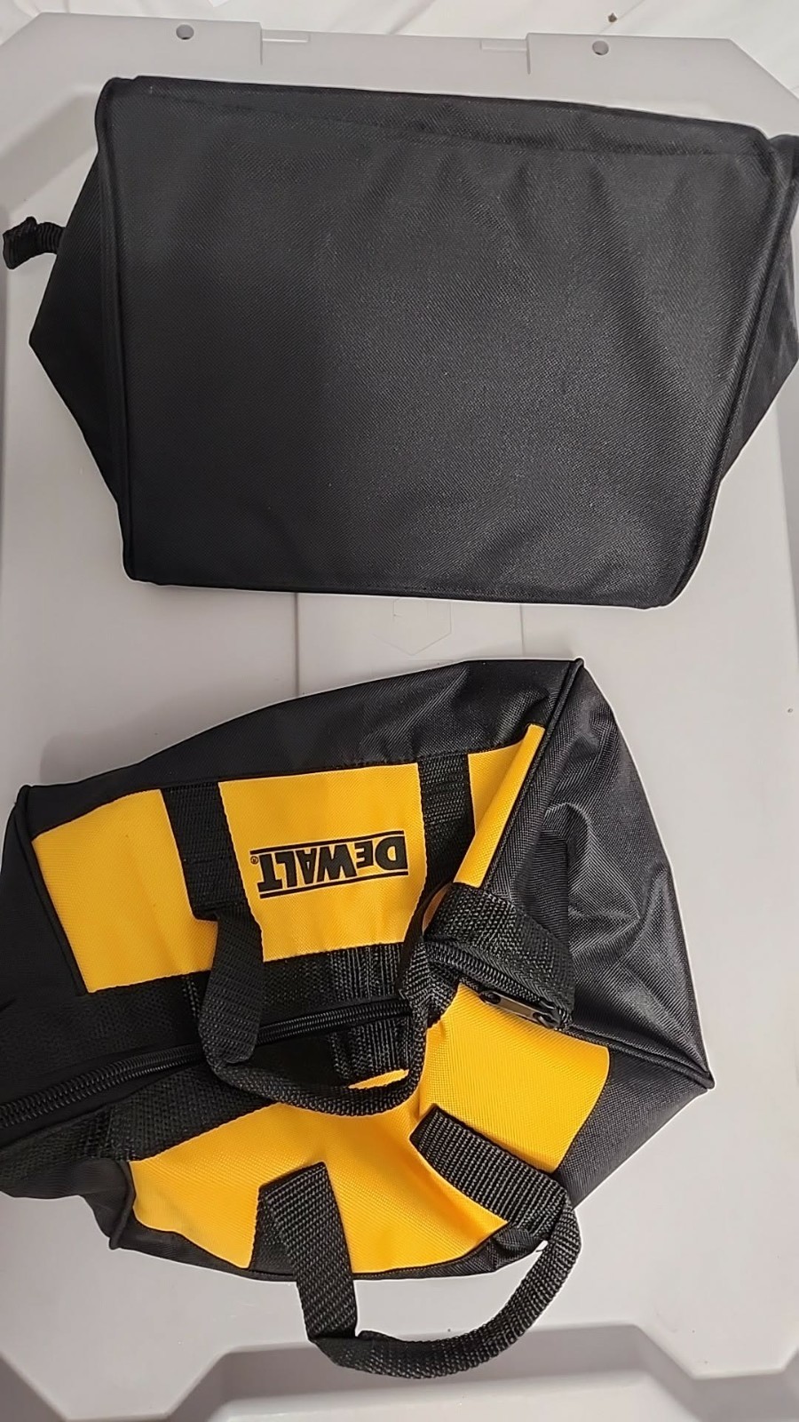 2 New Dewalt 11” Heavy Duty Nylon Tool Bag 11” x 8” x 7”