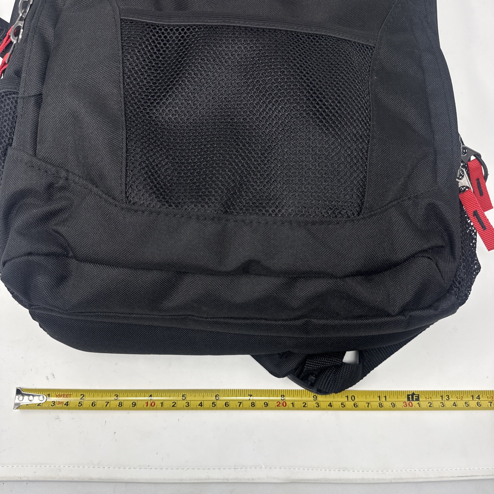 Husky Backpack Tool Bag Black Red 14”x18” Heavy Duty Work Bag New No Tags