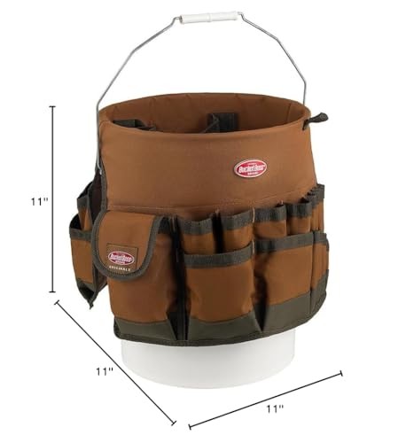 Bucket Boss The Bucketeer Bucket Tool Organizer in Brown, 10030