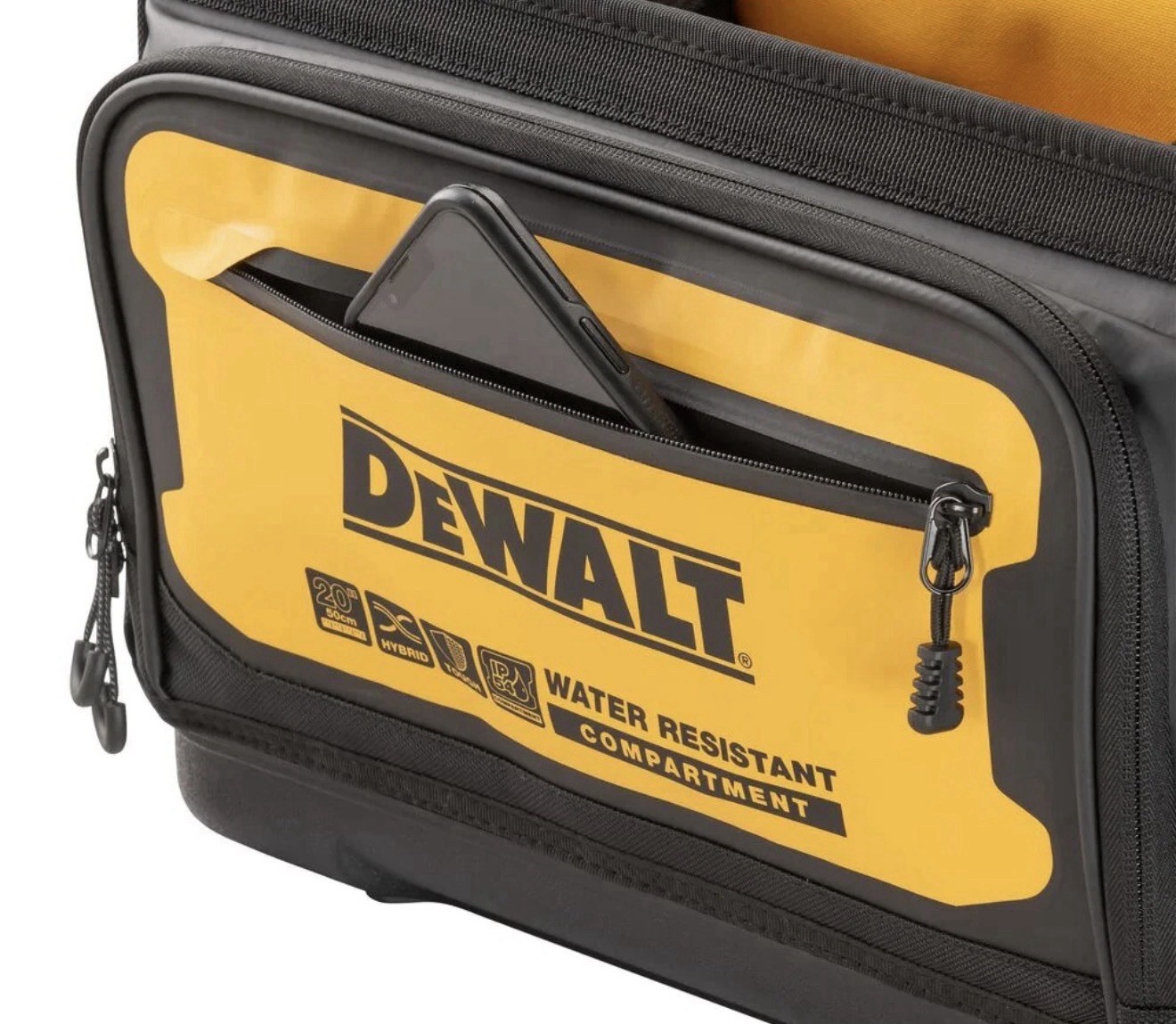 Dewalt 20″ Pro Tool Tote 36 Pocket & Loop Waterproof Bag DWST560106 DWST560106-1
