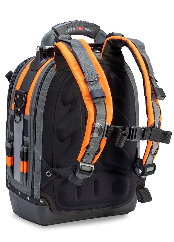 Veto Pro Pac TECH-PAC HI-VIZ ORAN Tool Backpack, VPP10064