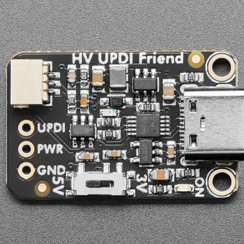 Thin UPDI Programmer Tool For Small Circuits Preassembled Construction